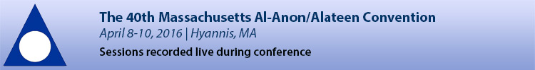 2016 Massachusetts Al-Anon/Alateen Convention