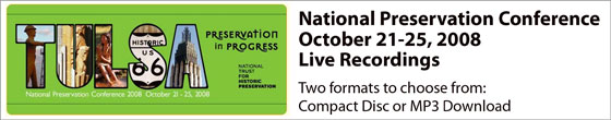 National Preservation Conference October 21-25, 2008