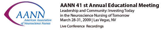 March 2009  AANN Annual Meeting