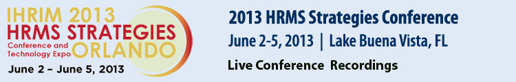 IHRIM 2013 Conference