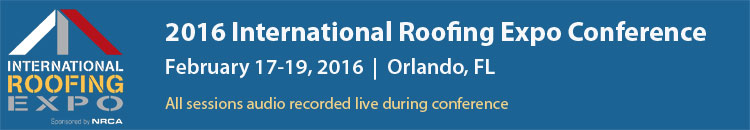 2016 International Roofing Expo