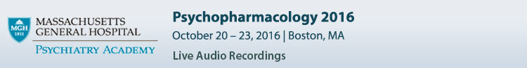 Psychopharmacology 2016 Conference - October 2016