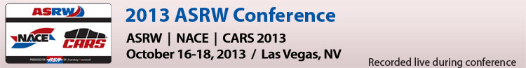 ASRW 2013 Conference featuring NACE and CARS
