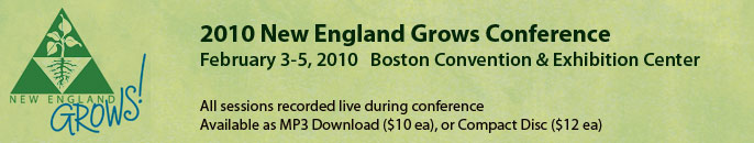 New England Grows! - Feb 3-5 2010