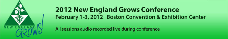 New England Grows! - Feb 1-3 2012
